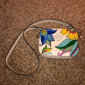 Tory Burch Small Floral Crossbody
